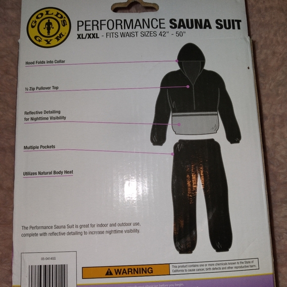 Gold's Gym Other Sz Xlxxl Golds Gym Sauna Suit Unisex Poshmark